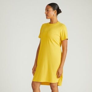 NWT Universal Standard Yellow Garçon Tee‎ Dress Size Medium (18-20) (2XL)